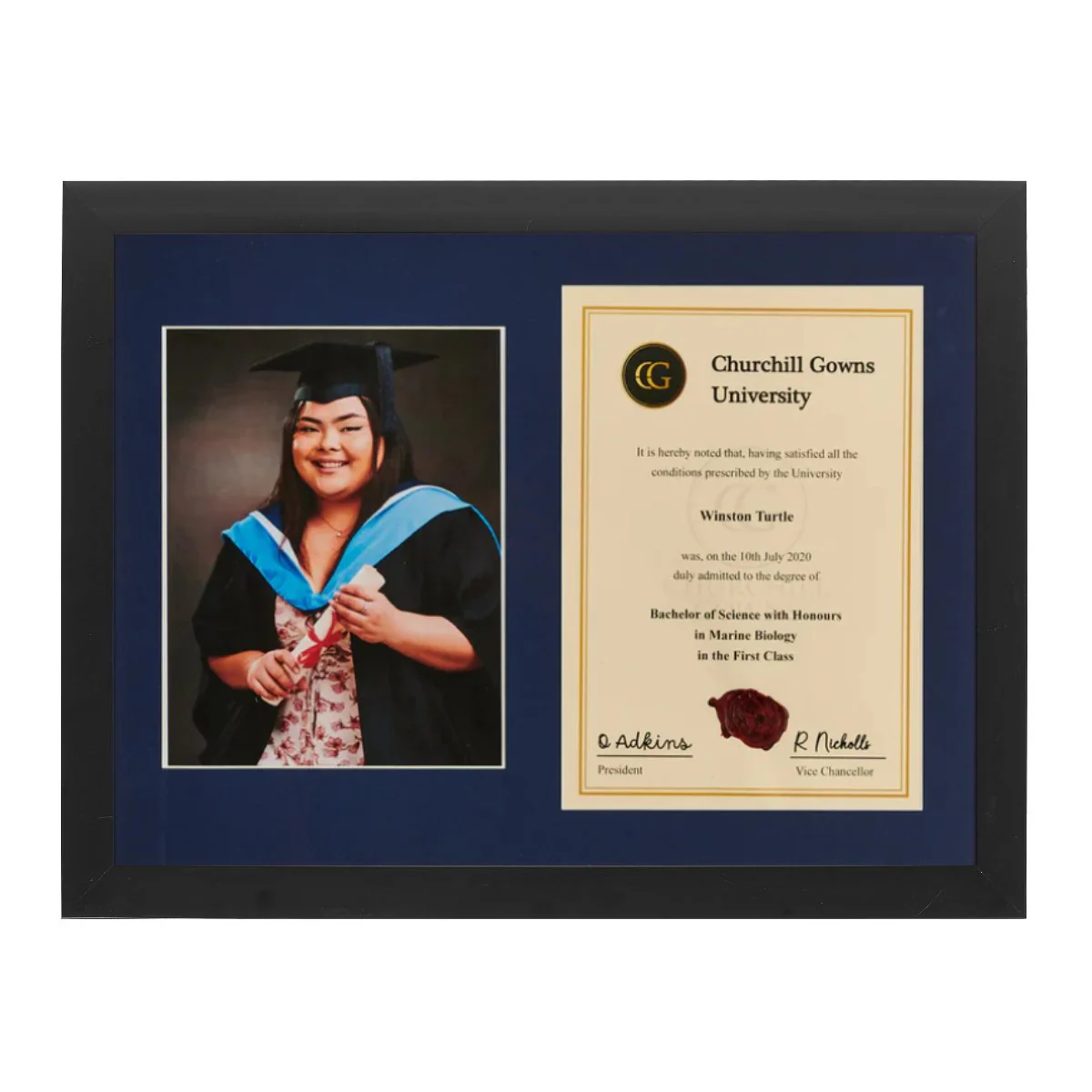 Double Modern Certificate Frame - Image 3
