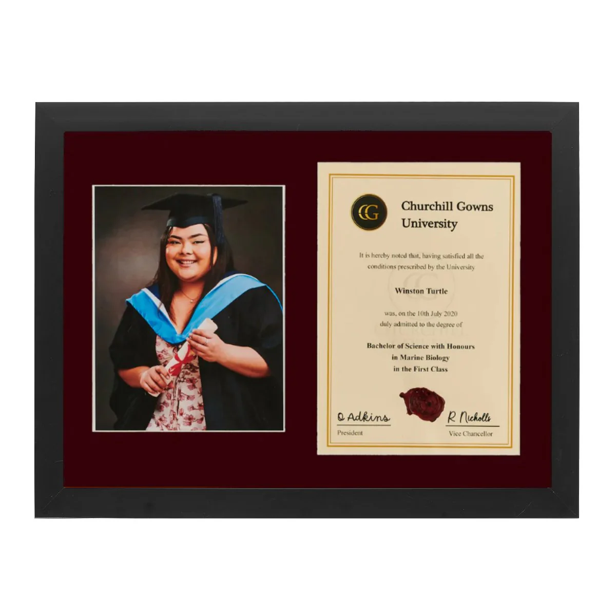 Double Modern Certificate Frame - Image 4