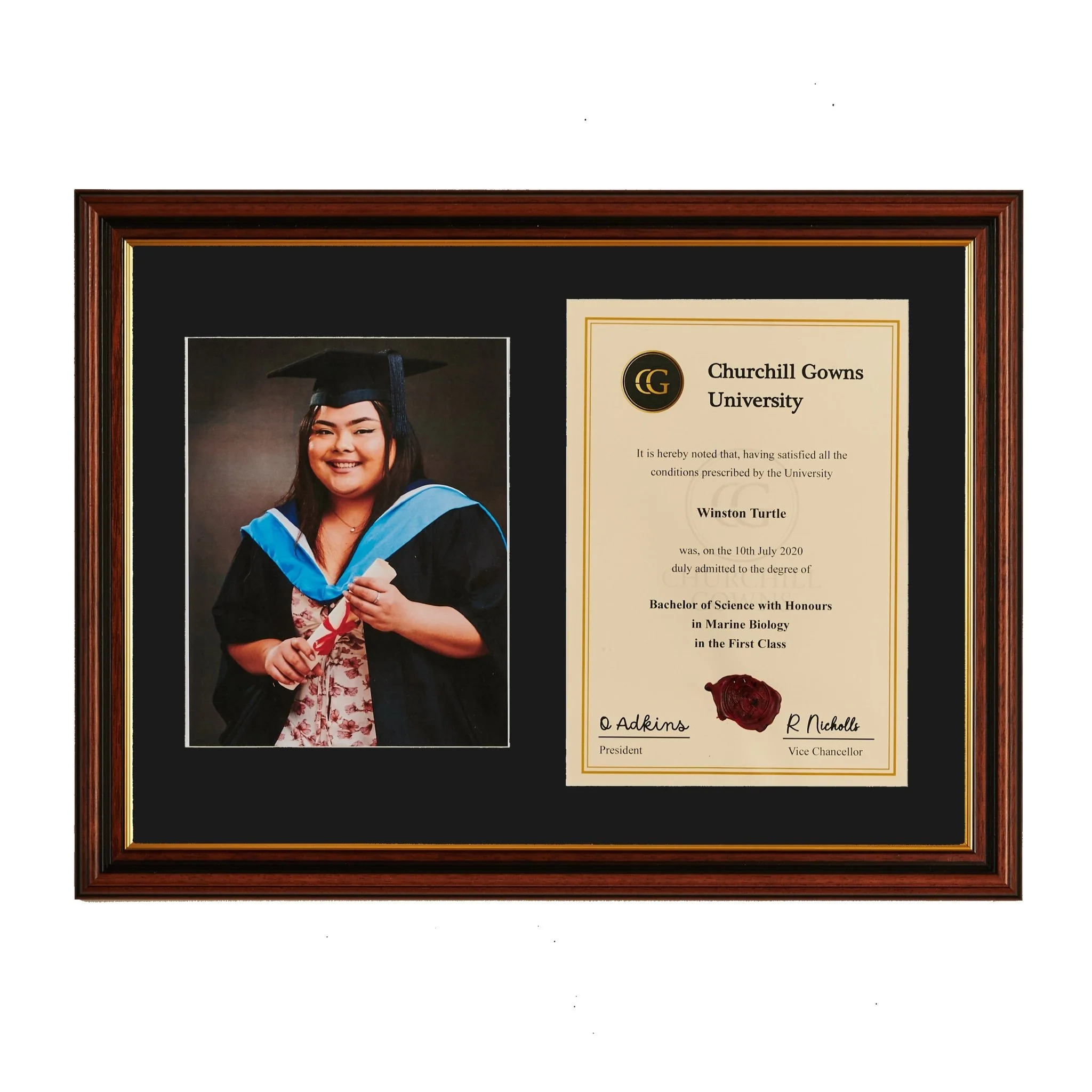 Double Traditional Certificate Frame - Image 2