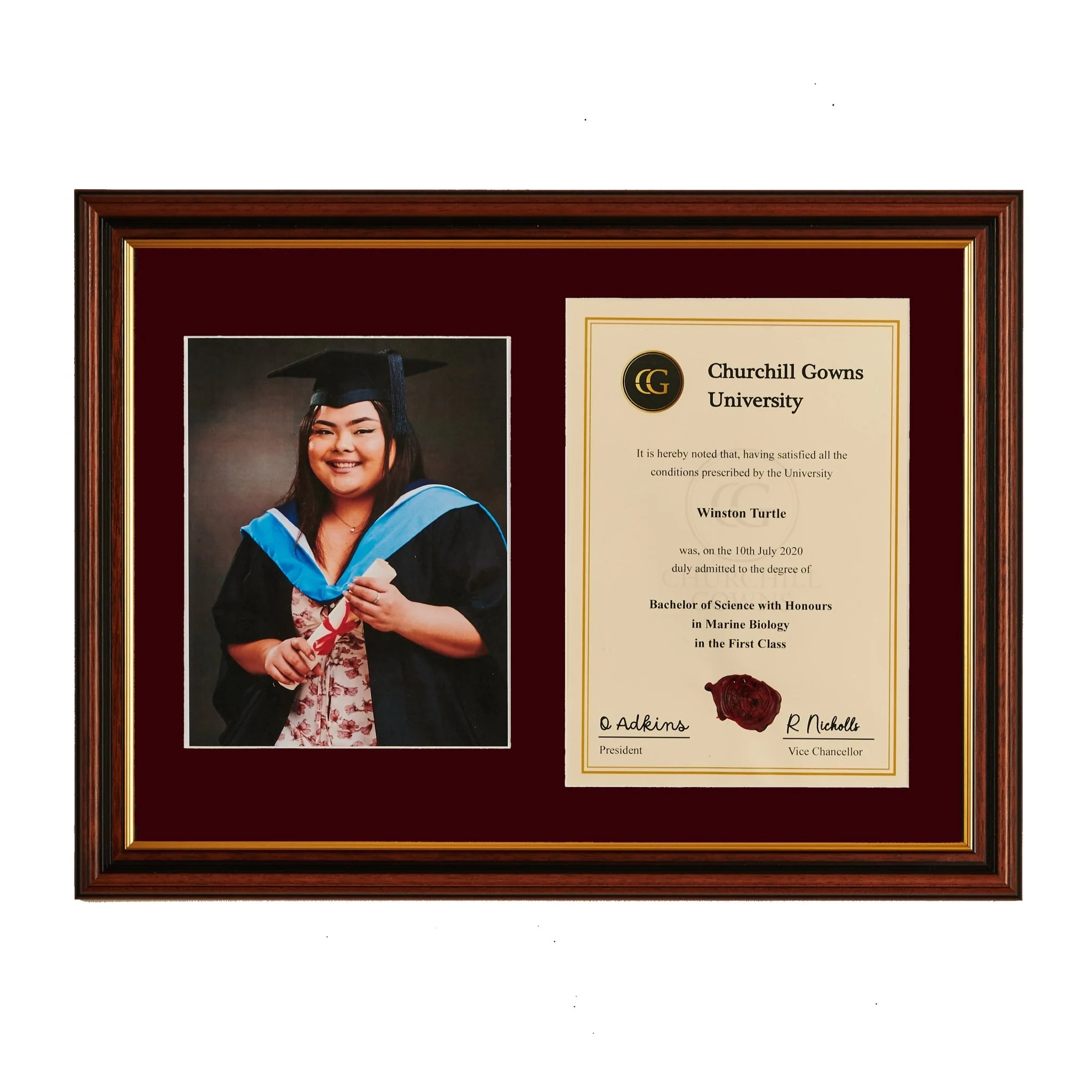 Double Traditional Certificate Frame - Image 3
