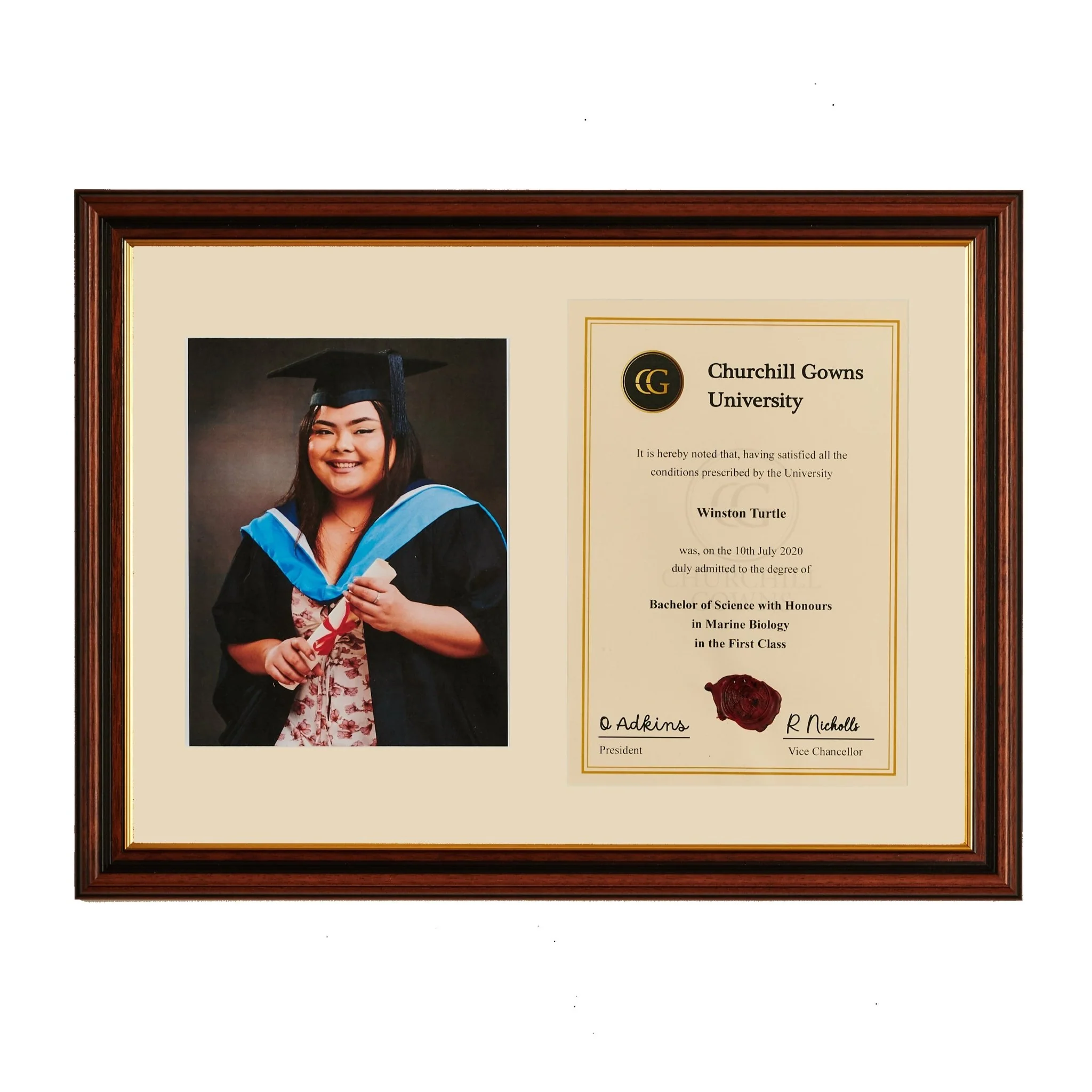 Double Traditional Certificate Frame - Image 4