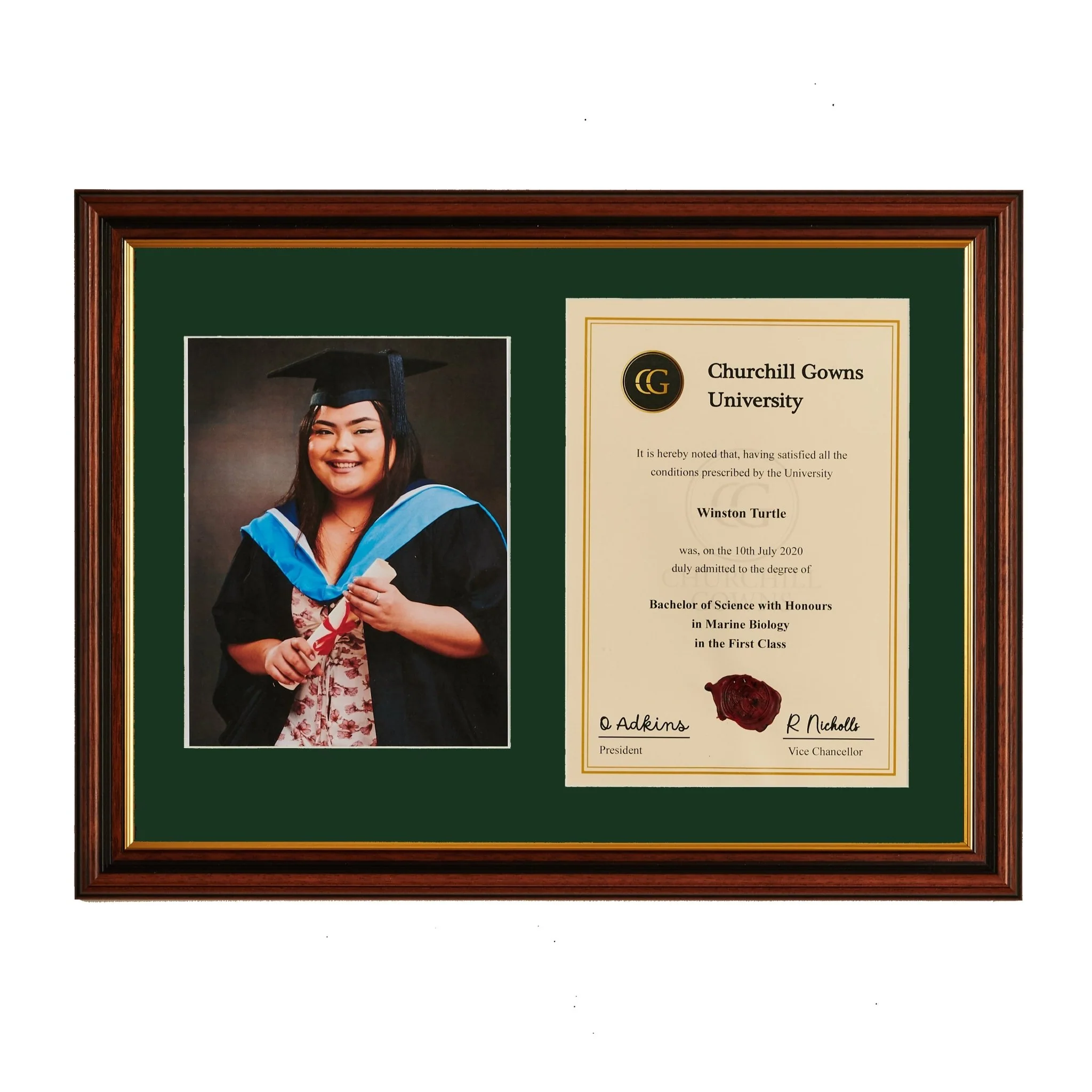 Double Traditional Certificate Frame - Image 5