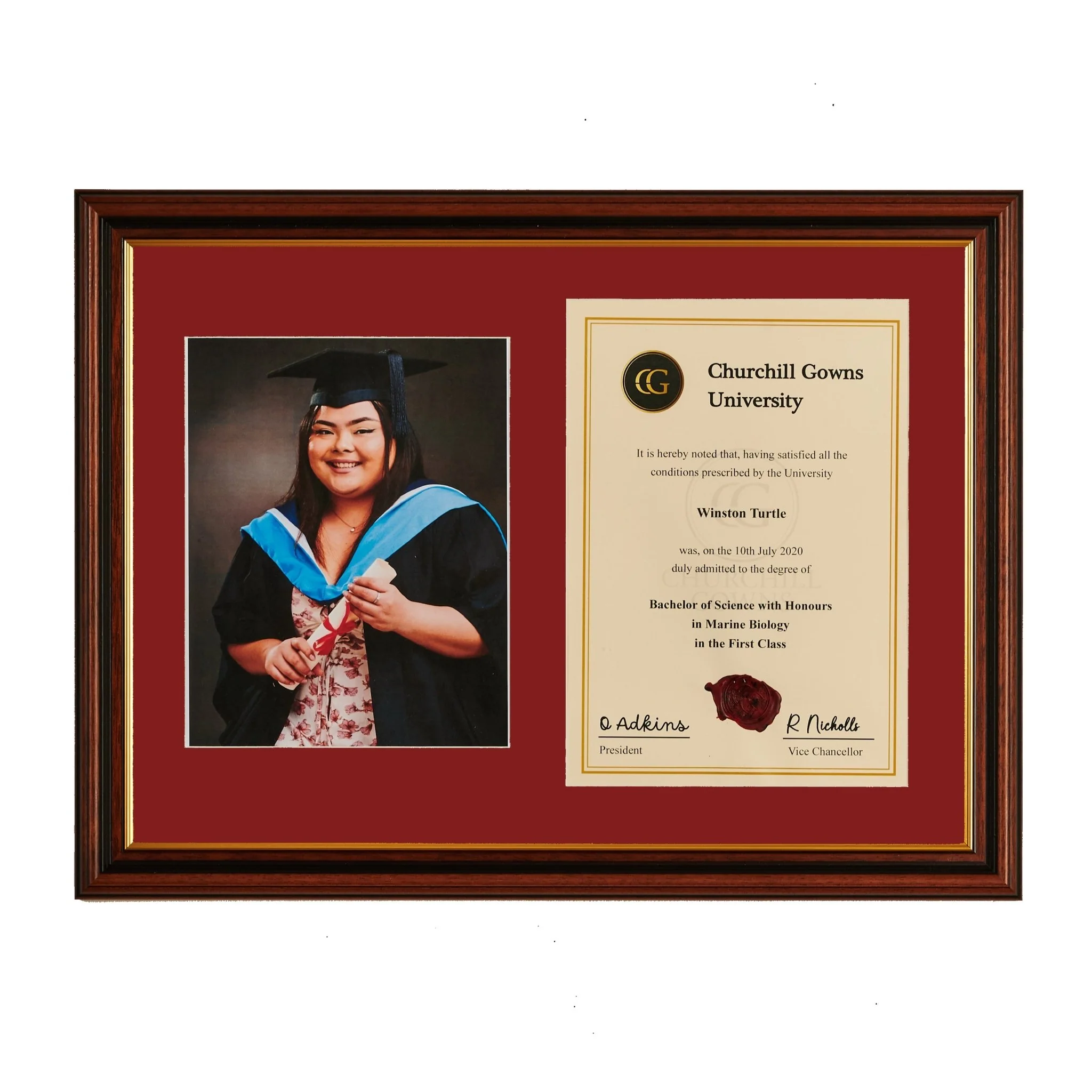 Double Traditional Certificate Frame - Image 6