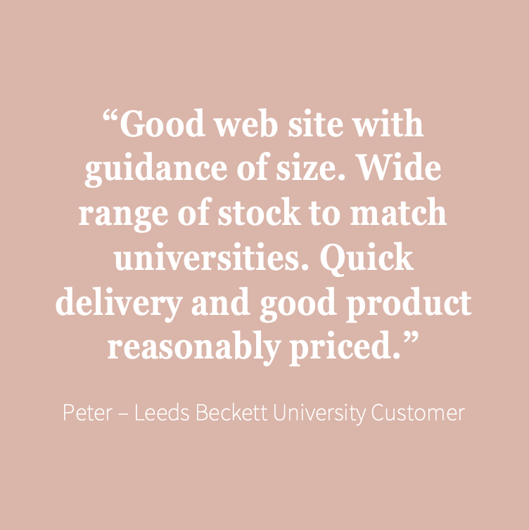 Leeds Beckett University Masters Graduation Set (Hire) - Image 4
