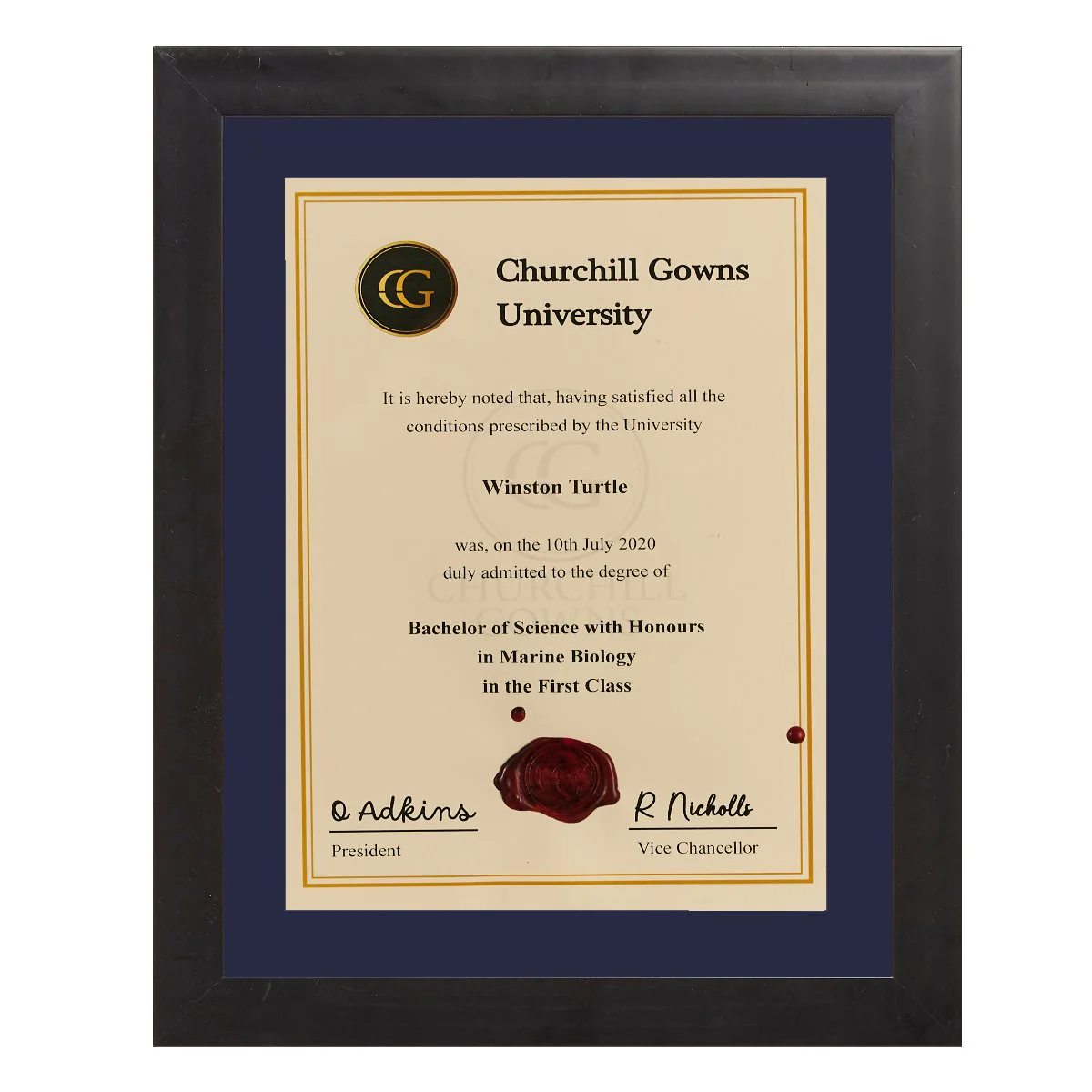 Single Modern Certificate Frame - Image 3