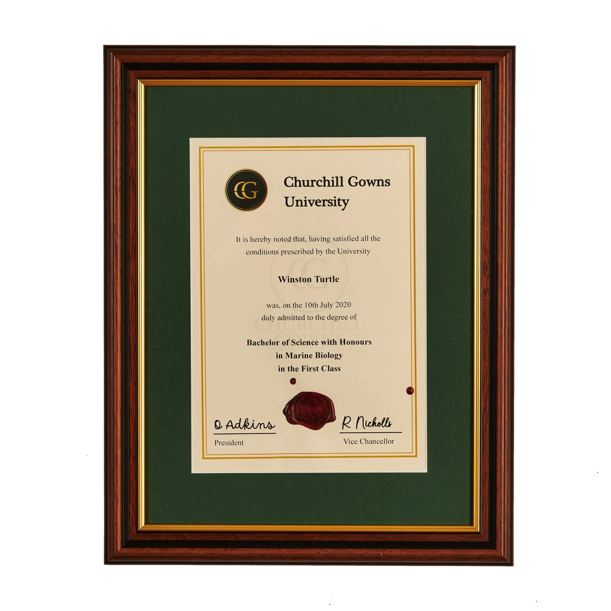 Single Traditional Certificate Frame - Image 4