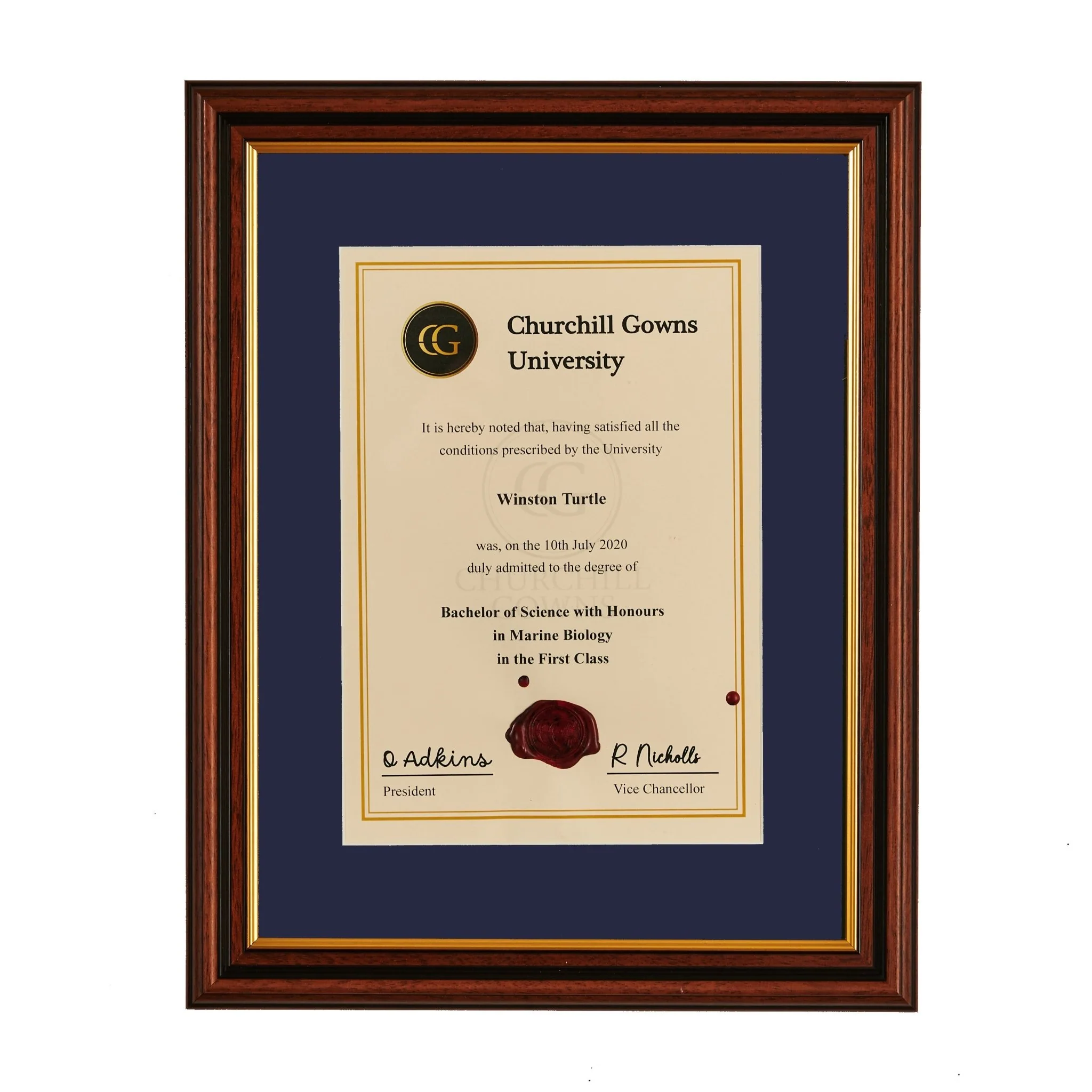 Single Traditional Certificate Frame - Image 5