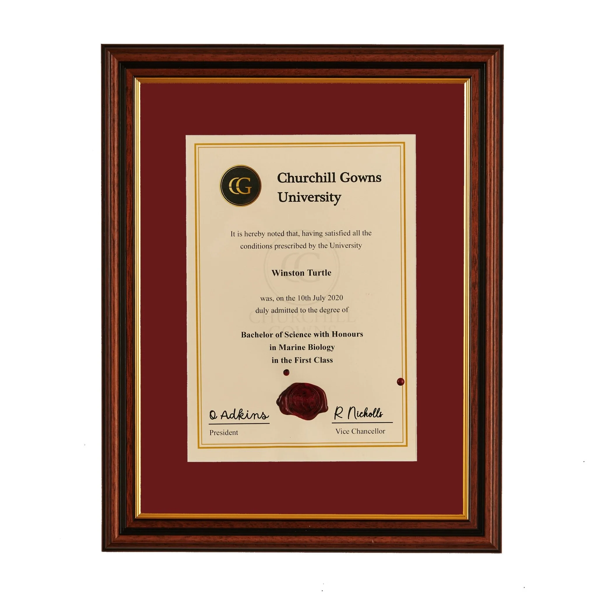 Single Traditional Certificate Frame - Image 6