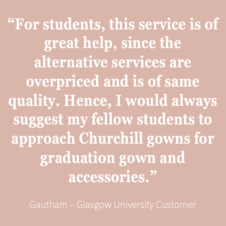 University of Glasgow Bachelors Graduation Set (Hire) - Image 9